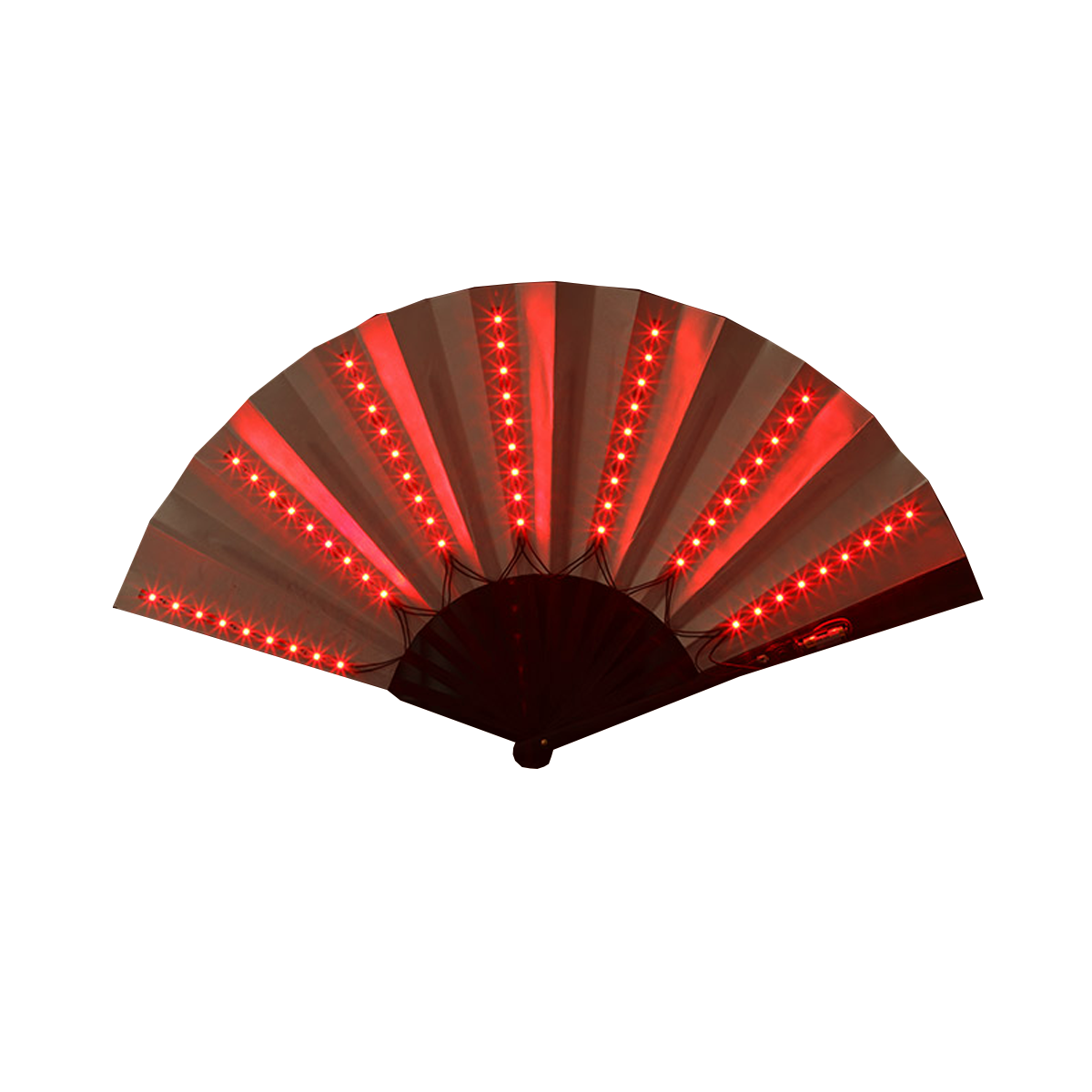 XXL LED waaier - rood